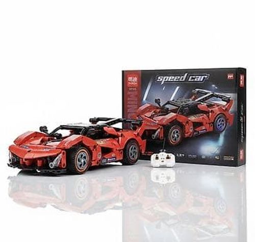 הרכבות טכני מכונית שלט 1:14 להרכבה 337 חלקים -  MINGDI SPEED CAR  8738