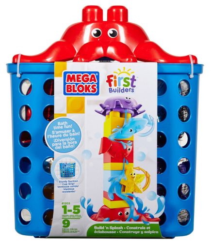 מגה בלוקס - משחק הרכבה לבריכה - MEGA BLOCKS