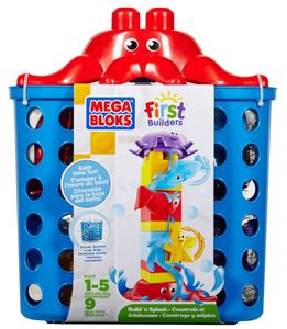 מגה בלוקס - משחק הרכבה לבריכה - MEGA BLOCKS