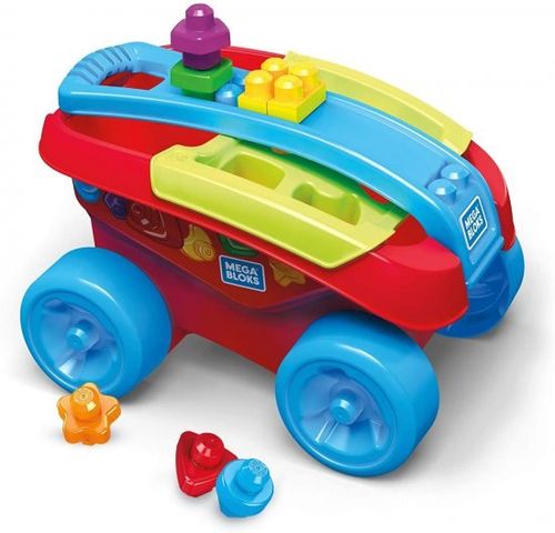 מגה בלוקס - עגלת מיון צורות Mega Bloks -