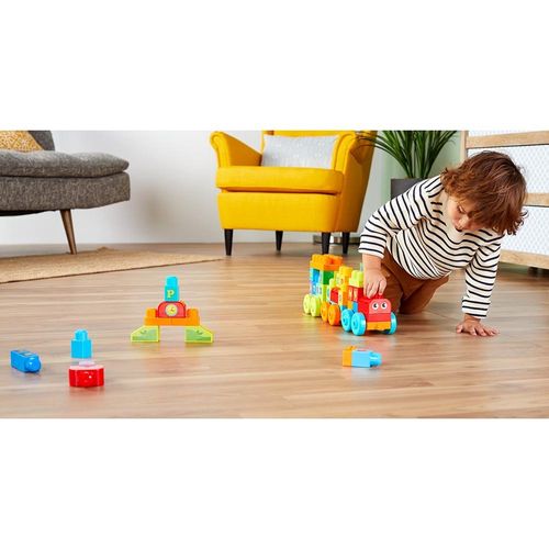 מגה בלוקס - רכבת אותיות 60 חלקים - MEGA BLOCKS DXH35