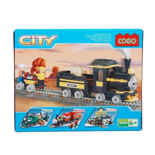קוגו - משחק הרכבה רכבת סיטי 209 חל'-COGO 4100