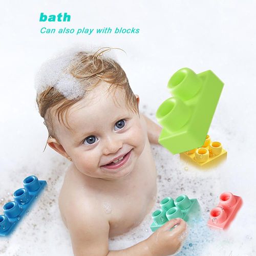 משחק הרכבה לגו רך פלסטיק - BLOCKS