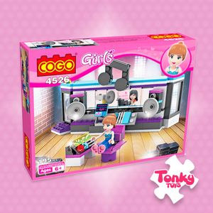 קוגו - סט לגו בנייה  סטודיו למוזיקה 195 חלקים- 4526 COGO