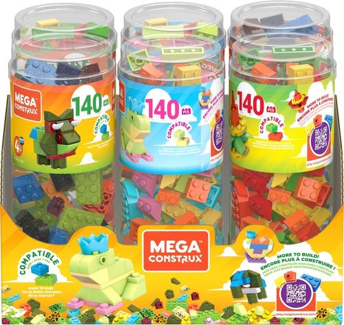 מגה בלוקס מארז הרכבה 140 חל' MEGA BLOCKS GVM52