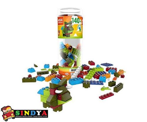 מגה בלוקס מארז הרכבה 140 חל' MEGA BLOCKS GVM52
