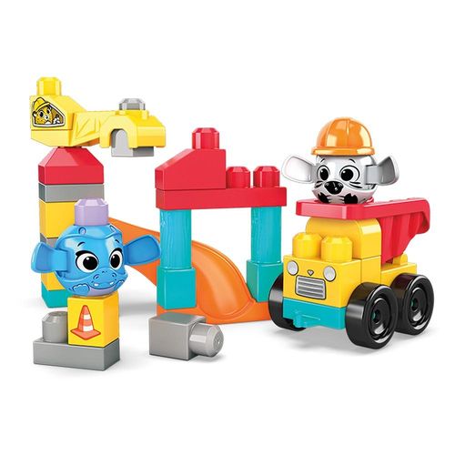 מגה בלוקס - חיות משחקות אתר בניה - MEGA BLOCKS GRV37