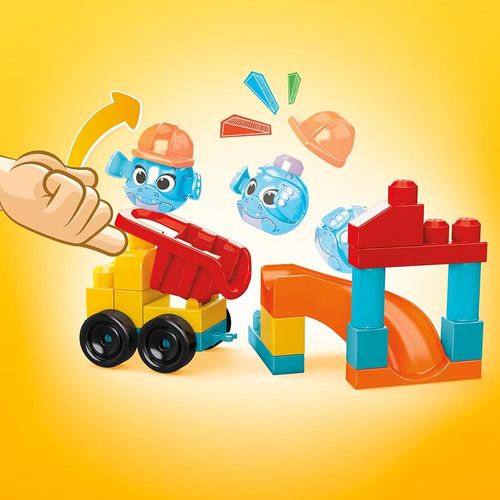 מגה בלוקס - חיות משחקות אתר בניה - MEGA BLOCKS GRV37