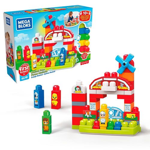 מגה בלוקס - חווה מוזיקלית 46 חלקים - MEGA BLOCKS