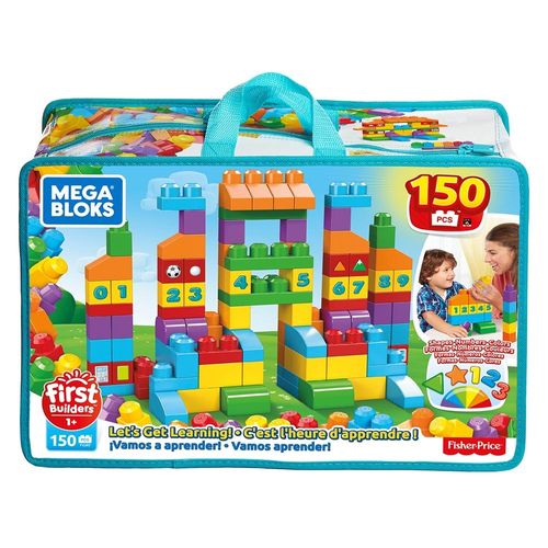 מגה בלוקס - תיק בוא נלמד 150 חל' - MEGA BLOCKS FVJ49
