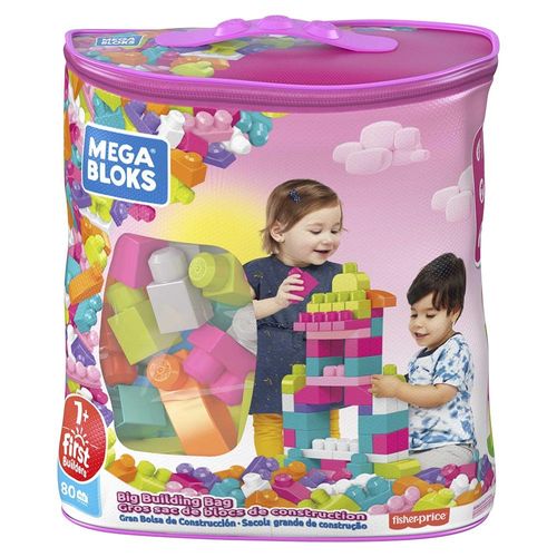 מגה בלוקס - תיק 80 חלקים - MEGA BLOCKS DCH62