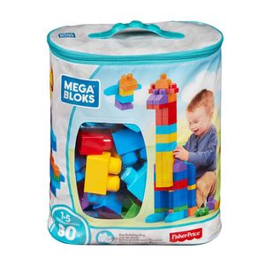 מגה בלוקס תיק 80 חלקים קלאסי - MEGA BLOCKS DCH63