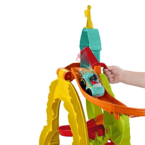 פישר פרייס - ליטל פיפל מסלול מכוניות גדול - FISHER PRICE HBD77