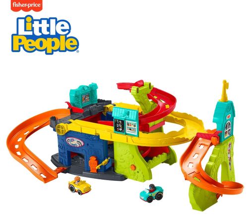 פישר פרייס - ליטל פיפל מסלול מכוניות גדול - FISHER PRICE HBD77