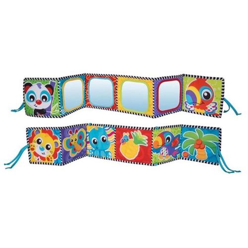 פלייגרו - ספר לאורך + מראה דו צדדית - Playgro