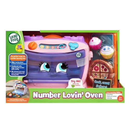 ליפפרוג - תנור בישול לימוד מספרים ורוד/סגול - LeapFrog