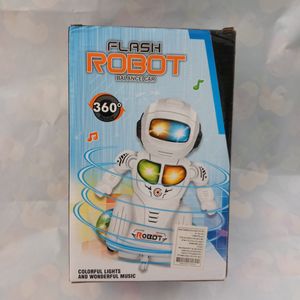 רובוט חלל מסתובב עם אורות וצלילים - FLASH ROBOT