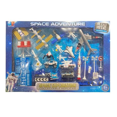 סט ערכת חלל קופסה גדולה Space Adventure