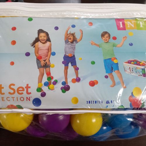 אינטקס - כדורים  6.5 ס''מ לבריכה 349602