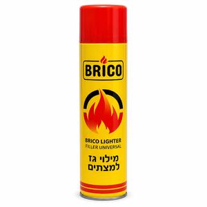 מילוי גז למציתים BRICO – גז אוניברסלי למילוי מצתים