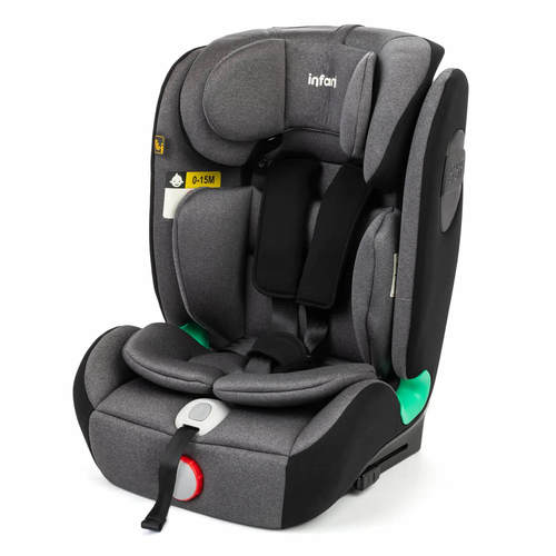 בוסטר עם רצועות i-Max אפור INFANTI