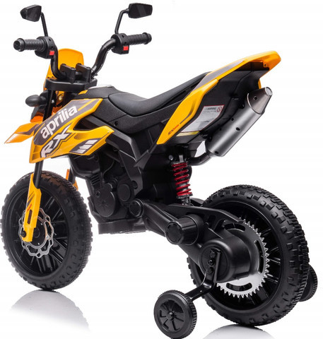 אופנוע Aprilia 12v-צהוב