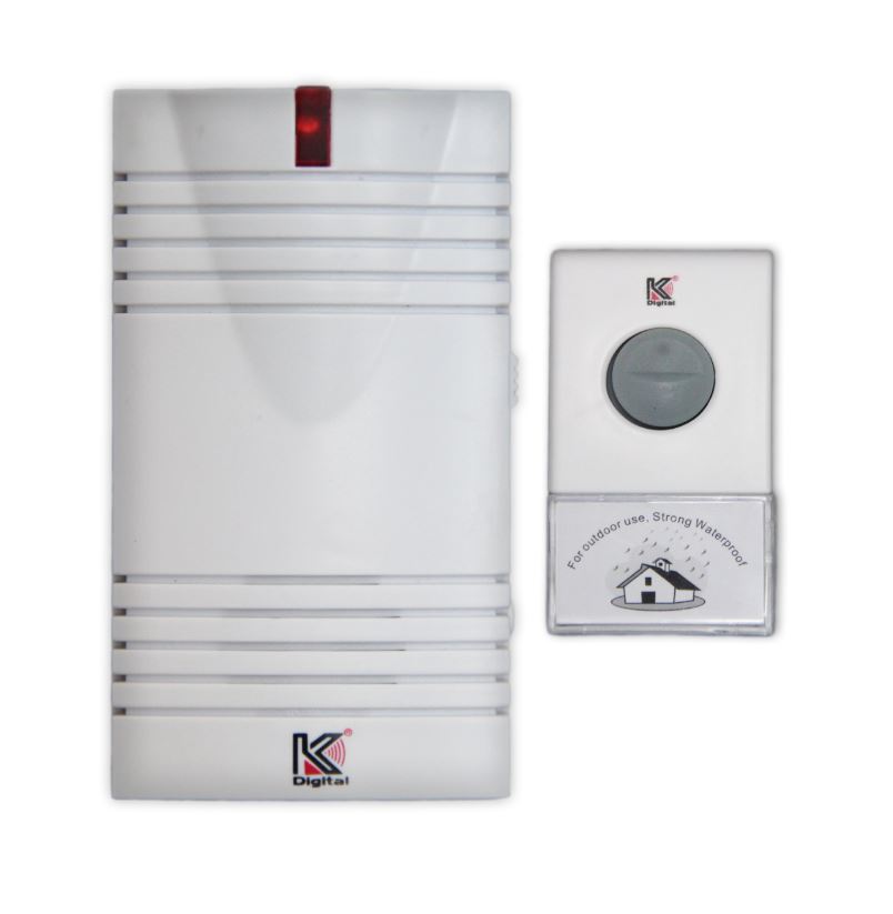 פעמון דלת אלחוטי דיגטלי לשקע חשמלי