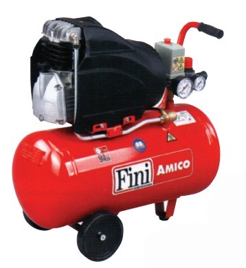 קומפרסור מקצועי 24 ליטר FINI איטליה Amico 25
