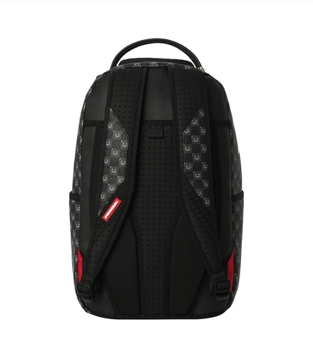 SPRAYGROUND תיק גב מטורף  BACKPACK SHARKS IN PARIS WTF BUBBLY BLACK CHECK