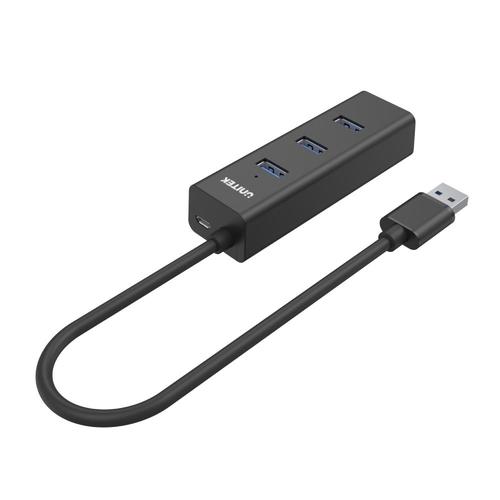  Y-3089 - מפצל 4 פורט UNITEK USB 3.0 
