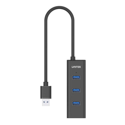  Y-3089 - מפצל 4 פורט UNITEK USB 3.0 