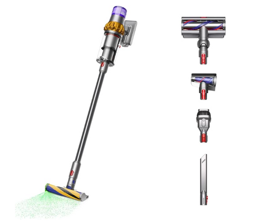 שואב אבק אלחוטי Dyson V15 Detect Absolute NEW דייסון מנוע חדש SV47