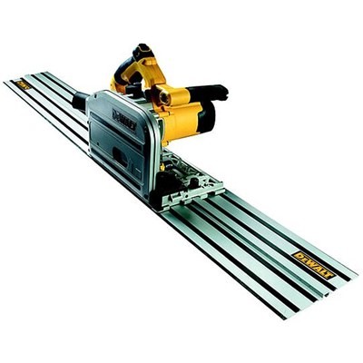 מסור עגול יורד 1300W + כולל מסילה DWS520KT מבית