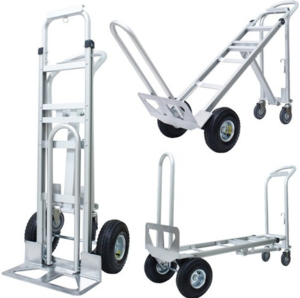 עגלת סבלים אלומיניום 3 מצבי עבודה עד 395 ק"ג KR-395KGS KRAUSS