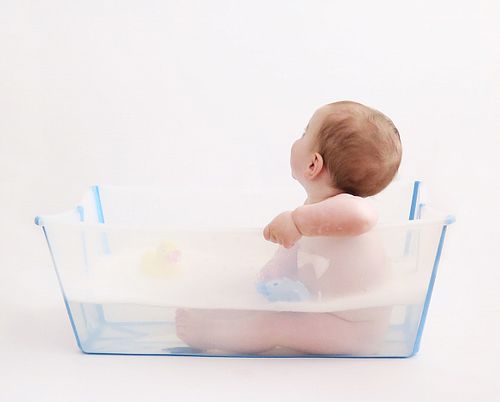 באנדל אמבטיה מתקפלת ודפני Stokke Flexi צבע ב'ז