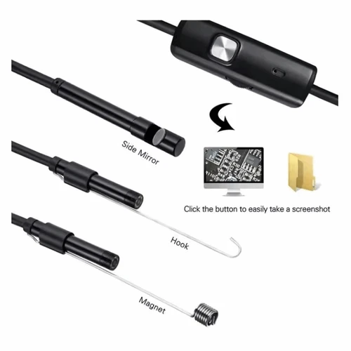 מצלמת אנדוסקופ USB עם עדשת 7 מ