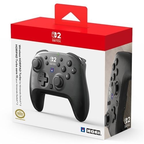 NSW2 | WIRELESS CONTROLLER HORIPAD TURBO BLACK NINTENDO SWITCH 2