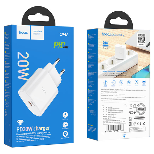 ראש טעינה מהיר HOCO C94A 20W