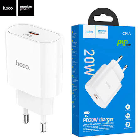 ראש טעינה מהיר HOCO C94A 20W