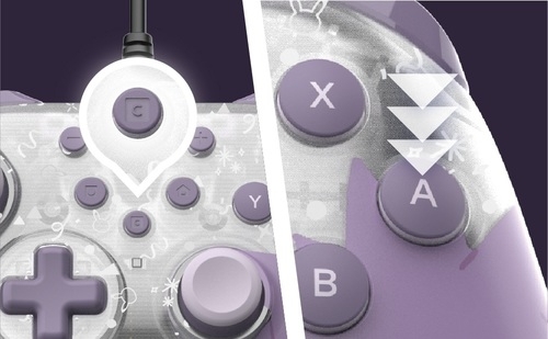 NSW2 CONTROLLER | WIRED HORIPAD GENGAR E MIMIKYU NINTENDO SWITCH 2