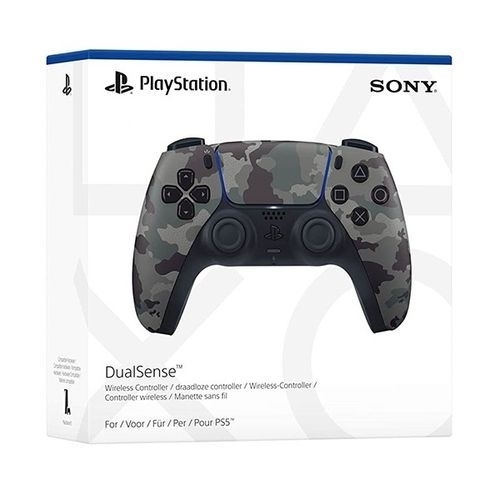 PLAYSTATION 5 DUALSENSE | WIRELESS GRAY CAMOUFLAGE CONTROLLER