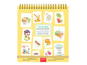 Travel book - צביעה בצבעי מים – MARKET La Petite Epicerie