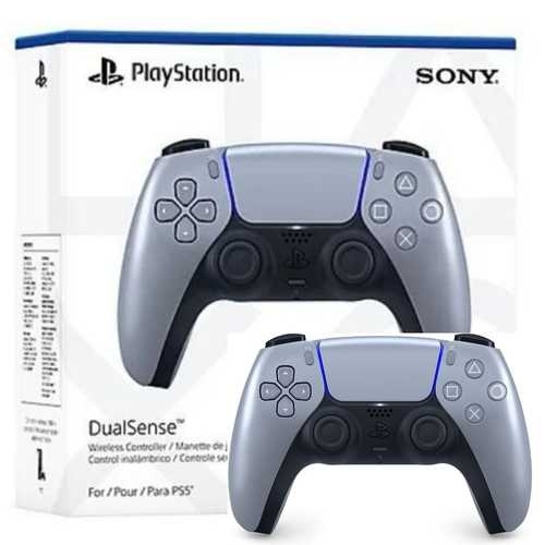 PLAYSTATION 5 DUALSENSE | WIRELESS STERLING SILVER CONTROLLER