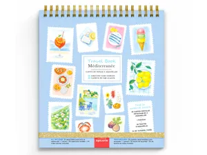 Travel book - צביעה בצבעי מים – MEDITERRANEAN La Petite Epicerie
