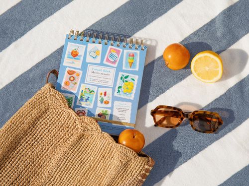 Travel book - צביעה בצבעי מים – MEDITERRANEAN