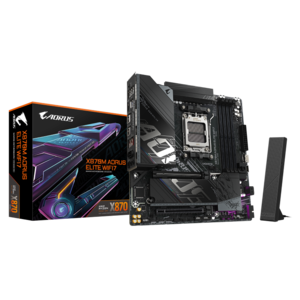 לוח אם | Gigabyte X870M A ELITE WF7 | ATX | AM5 | DDR5 X3D PCIE5.0