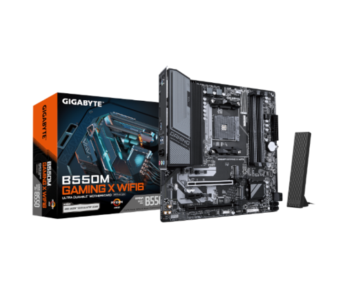 לוח | Gigabyte B550M GAMING X WIFI6 | AM4 | DDR4 | Micro-ATX