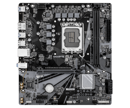 לוח למעבדי אינטל | Gigabyte B760M H V2 | DDR5 Micro | Atx | LGA1700