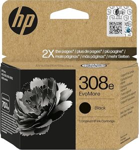 ראש דיו מקורי שחור HP 308e