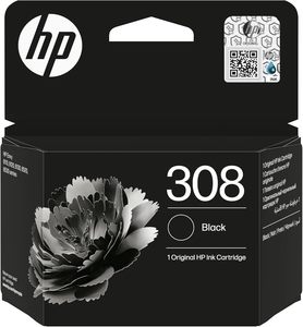 ראש דיו מקורי שחור HP 308